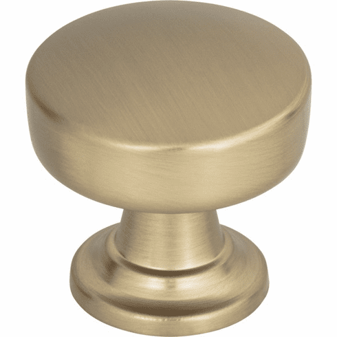 Atlas Homewares 325-CM Browning 1 1/4" Diameter Round Knob Champagne