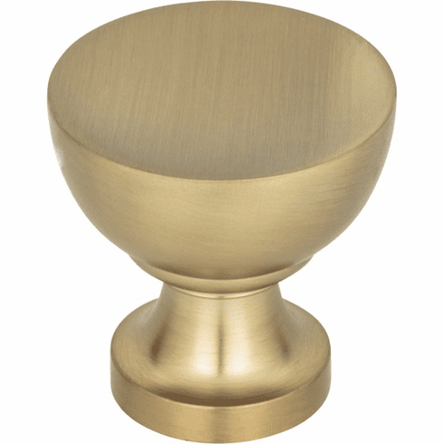 Atlas Homewares 328-CM Shelley 1 1/4" Diameter Round Knob Champagne