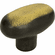 Atlas Homewares 332-ABZ Distressed 1 11/16" Length Oval Knob Antique Bronze