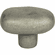 Atlas Homewares 332-P Distressed 1 11/16" Length Oval Knob Pewter