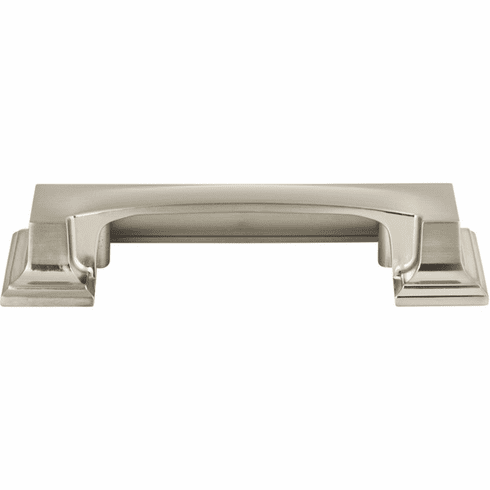 Atlas Homewares 339-BRN Sutton Place 3" Center to Center Cup/Bin pull Brushed Nickel