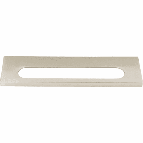Atlas Homewares 365-BRN Modern Square 5 1/16" Center to Center Finger pull Brushed Nickel