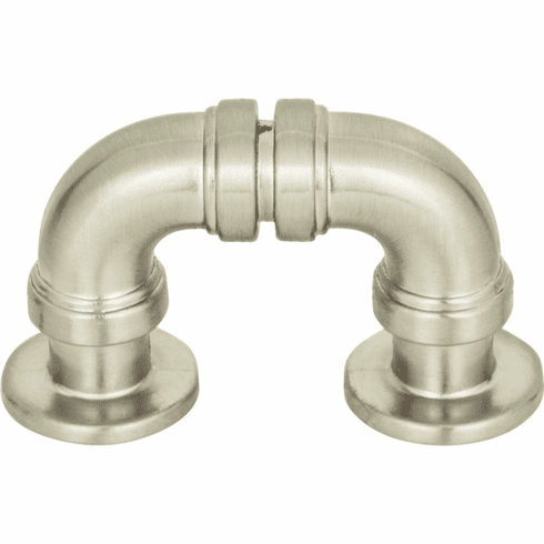 Atlas Homewares 366-BRN Steam Punk 1 5/16" Center to Center Finger pull Brushed Nickel