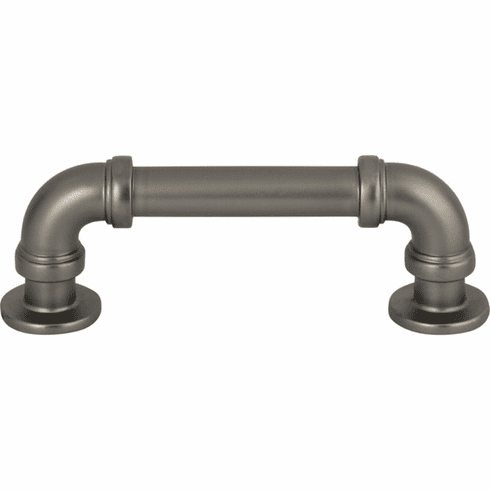 Atlas Homewares 367-GF Steam Punk 3" Center to Center Bar pull Graphite