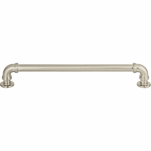 Atlas Homewares 369-BRN Steam Punk 7 9/16" Center to Center Bar pull Brushed Nickel