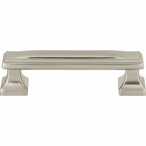 Atlas Homewares 372-BRN Wadsworth 3 3/4" Center to Center Bar pull Brushed Nickel