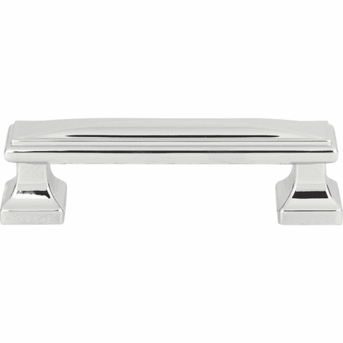 Atlas Homewares 372-CH Wadsworth 3 3/4" Center to Center Bar pull Polished Chrome
