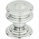 Atlas Homewares 376-CH Campaign 1-1/4" Diameter Round Knob Polished Chrome