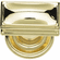 Atlas Homewares 377-PB Campaign 1 1/2" Length Rectangle Knob Polished Brass