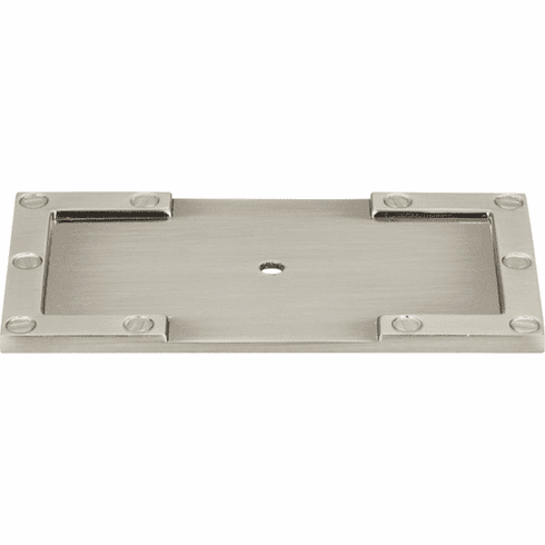 Atlas Homewares 378-BRN Campaign L-Bracket Backplate Brushed Nickel
