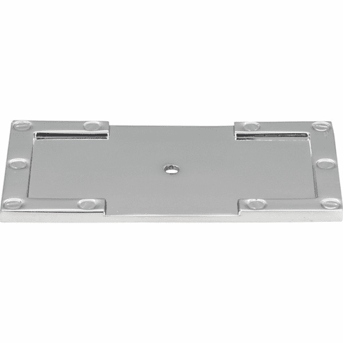 Atlas Homewares 378-CH Campaign L-Bracket Backplate Polished Chrome