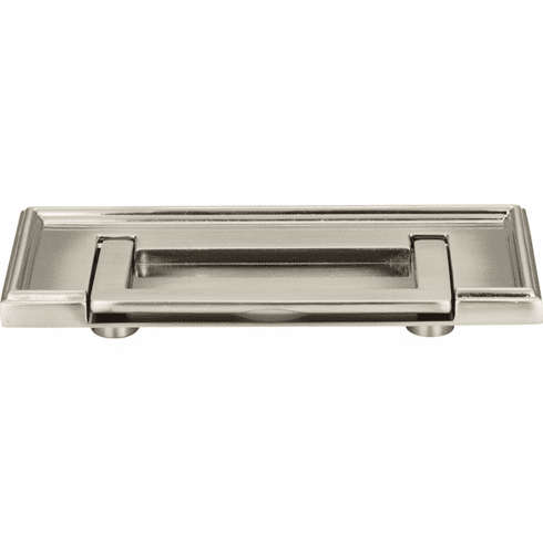 Atlas Homewares 381-BRN Campaign 3" Center to Center Drop handle Brushed Nickel