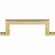 Atlas Homewares 384-PB Campaign 3" Center to Center Bar pull Polished Brass