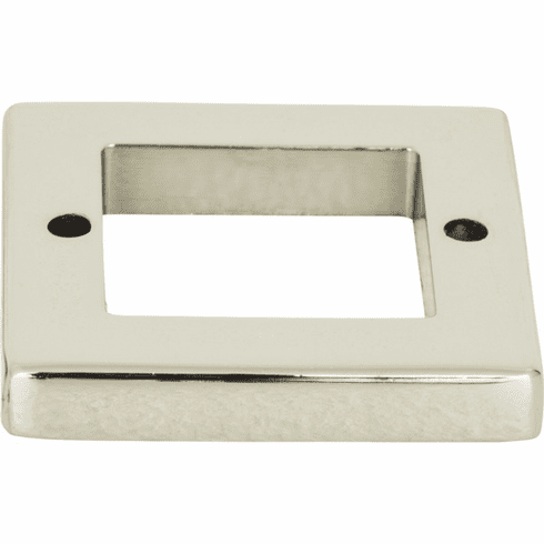 Atlas Homewares 392-PN Tableau Square  Backplate Polished Nickel