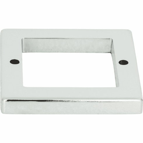 Atlas Homewares 393-CH Tableau Square  Backplate Polished Chrome