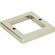 Atlas Homewares 393-PN Tableau Square  Backplate Polished Nickel