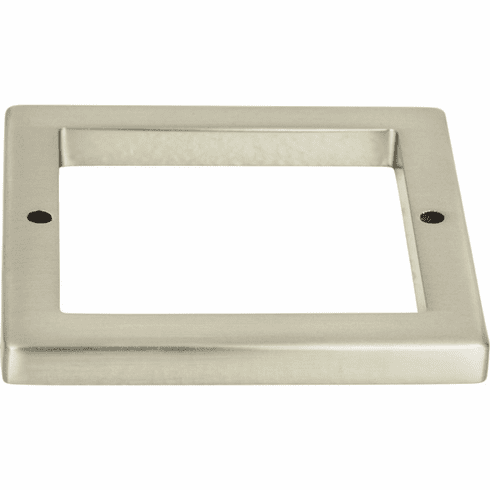 Atlas Homewares 394-BN Tableau Square  Backplate Brushed Nickel