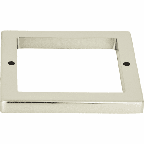 Atlas Homewares 394-PN Tableau Square Backplate Polished Nickel