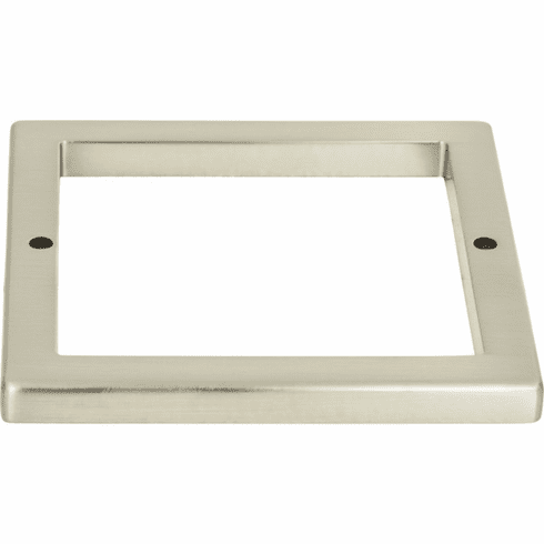 Atlas Homewares 395-BN Tableau Square Backplate Brushed Nickel
