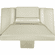Atlas Homewares 4002-BRN Trocadero 1 1/2" Length Square Knob Brushed Nickel