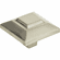 Atlas Homewares 4002-BRN Trocadero 1 1/2" Length Square Knob Brushed Nickel