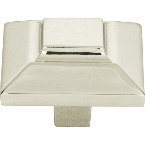 Atlas Homewares 4002-PN Trocadero 1 1/2" Length Square Knob Polished Nickel