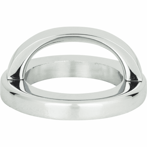 Atlas Homewares 405-CH Tableau 1 13/16" Center to Center Finger pull Polished Chrome