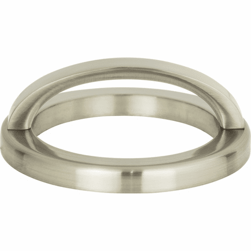 Atlas Homewares 406-BN Tableau 2 1/2" Center to Center Finger pull Brushed Nickel