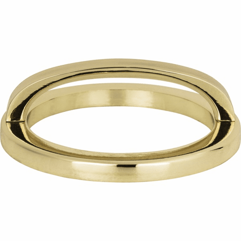 Atlas Homewares 407-FG Tableau Round Base and Top 3 Inch (c-c) - French Gold