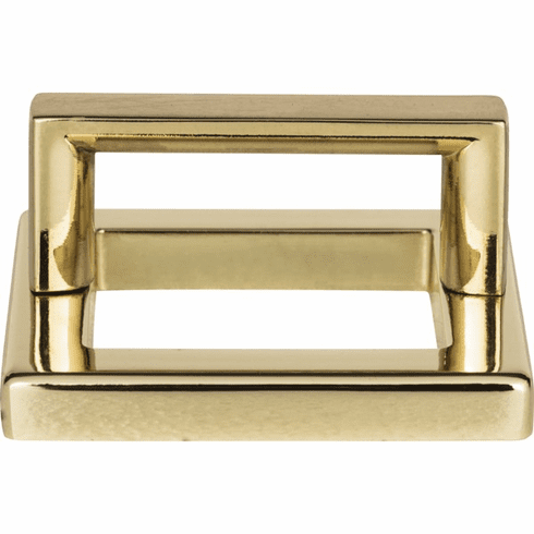 Atlas Homewares 409-FG Tableau Square Base and Top 1 7/8 Inch (c-c) - French Gold