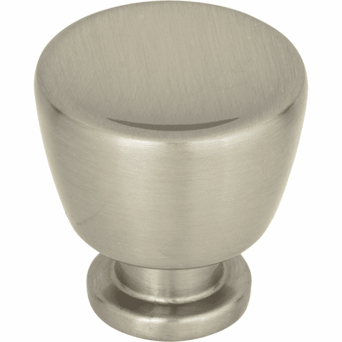 Atlas Homewares 412-BRN Tiki Hut 1 1/8" Diameter Round Knob Brushed Nickel