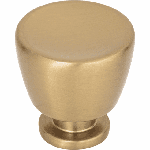 Atlas Homewares 413-WB Tiki Hut 1 1/4" Diameter Round Knob Warm Brass