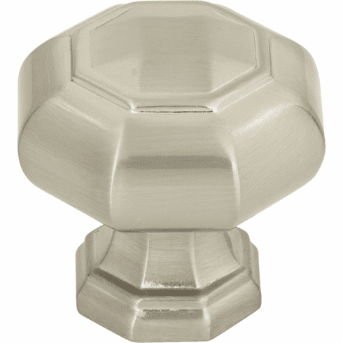 Atlas Homewares 418-BRN Royals 1 1/4" Diameter Round Knob Brushed Nickel