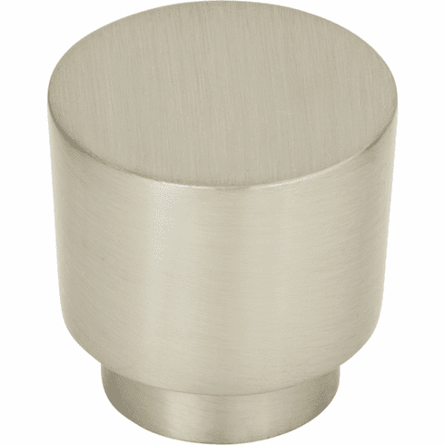 Atlas Homewares 426-BRN Tom Tom 1 1/4" Diameter Round Knob Brushed Nickel