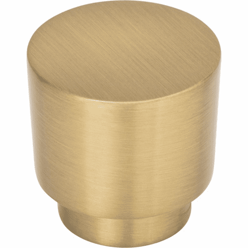 Atlas Homewares 426-WB Tom Tom 1 1/4" Diameter Round Knob Warm Brass