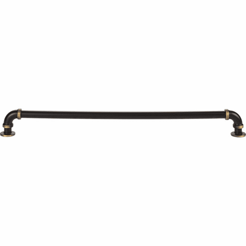 Atlas Homewares 434-CFB Steam Punk 12" Center to Center Bar pull Cafe Bronze