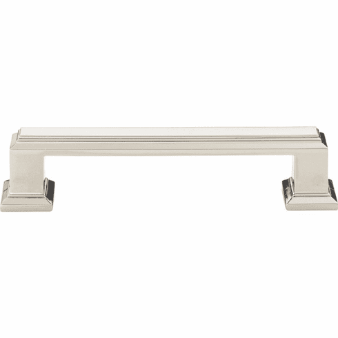 Atlas Homewares 435-PN Sutton Place 3 3/4" Center to Center Bar pull Polished Nickel