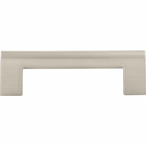 Atlas Homewares 438-BRN Round Rail 3 3/4" Center to Center Bar pull Brushed Nickel