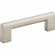 Atlas Homewares 438-BRN Round Rail 3 3/4" Center to Center Bar pull Brushed Nickel
