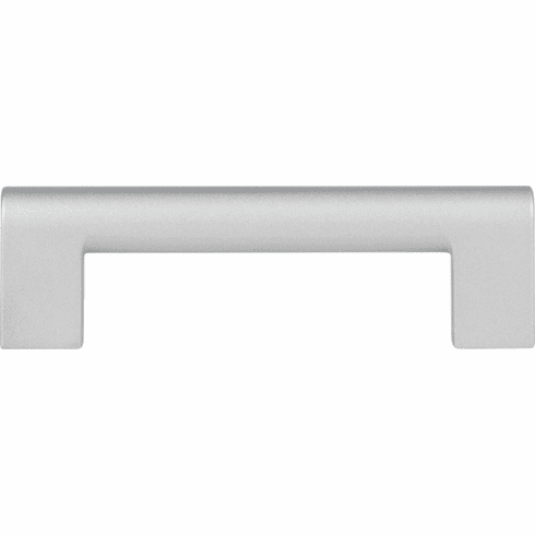 Atlas Homewares 438-MC Round Rail 3 3/4" Center to Center Bar pull Matte Chrome