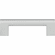 Atlas Homewares 438-MC Round Rail 3 3/4" Center to Center Bar pull Matte Chrome
