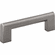 Atlas Homewares 438-SL Round Rail 3 3/4" Center to Center Bar pull Slate