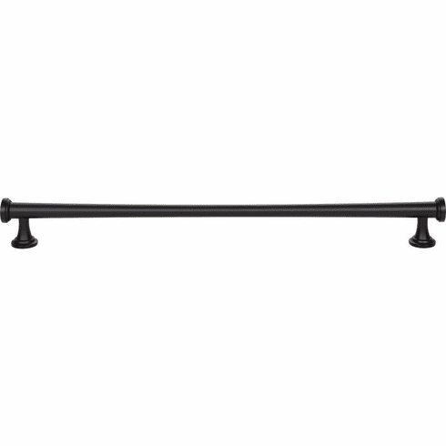 Atlas Homewares 443-BL Browning 12" Center to Center Bar pull Matte Black