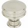 Atlas Homewares A100-PN Oskar 1 1/4" Diameter Round Knob Polished Nickel