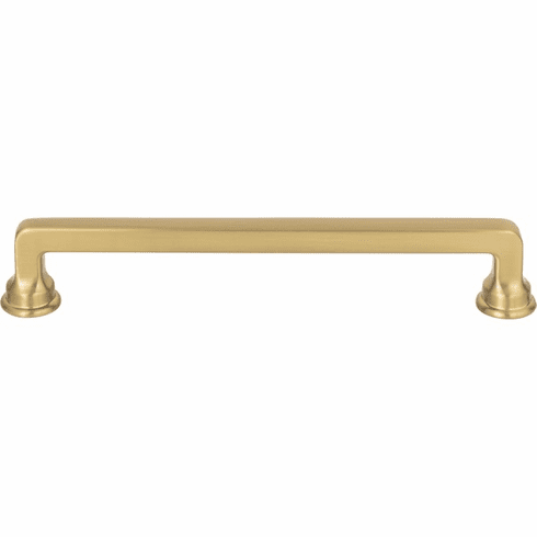 Atlas Homewares A104-WB Oskar 6 5/16" Center to Center Bar pull Warm Brass