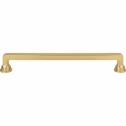 Atlas Homewares A105-WB Oskar 7 9/16" Center to Center Bar pull Warm Brass