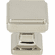 Atlas Homewares A200-PN Kate 1 1/8" Length Square Knob Polished Nickel