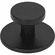Atlas Homewares A600-BL Dot 1-1/4" Diameter Round Knob Matte Black