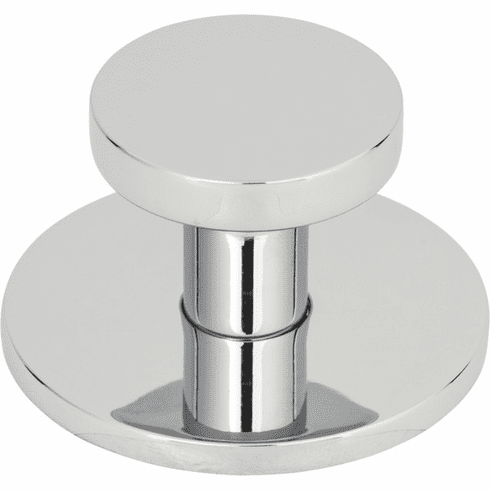 Atlas Homewares A600-CH Dot 1-1/4" Diameter Round Knob Polished Chrome