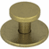 Atlas Homewares A600-UB Dot 1-1/4" Diameter Round Knob Vintage Brass
